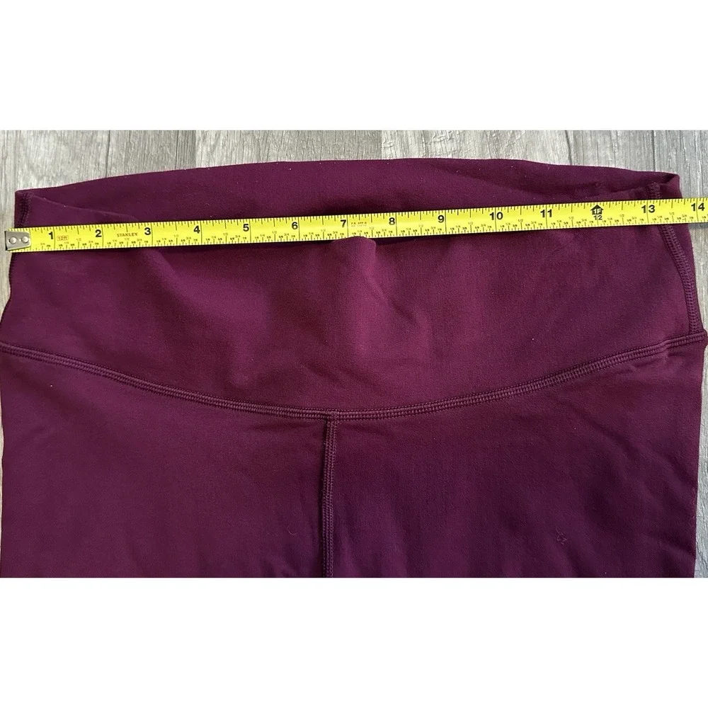 Lululemon Reveal Tight *Mesh Stripes Marvel (W5BU7S) Size‎ 8 fushia